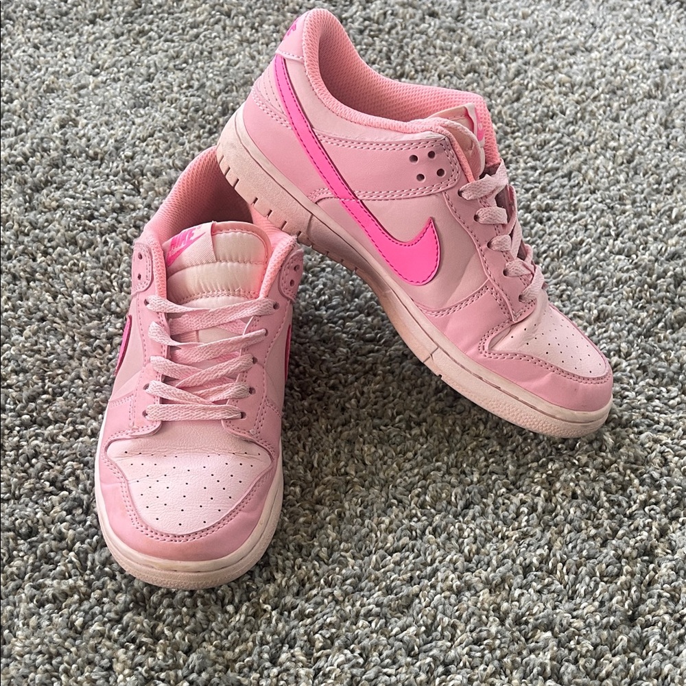 Pink Low-Top Nike Dunks